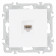 Розетка Ethernet RJ-45 без рамки Arte Milano am-206 206.45-1.white