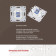 Розетка Ethernet RJ-45 без рамки Arte Milano am-206 206.45-1.white