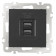 Розетка USB, без рамки Arte Milano am-206 206.46-1.black