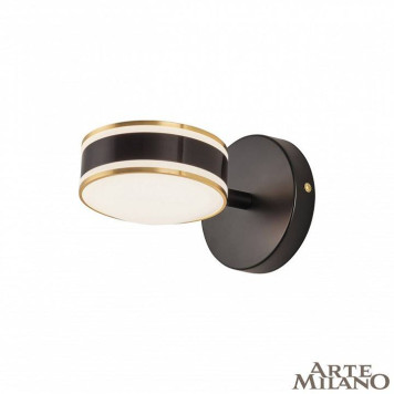 Бра Arte Milano Ferrara-71040 277599/1B BK/GD-1