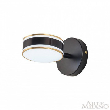 Бра Arte Milano Ferrara-71040 277599/1B BK/GD-3