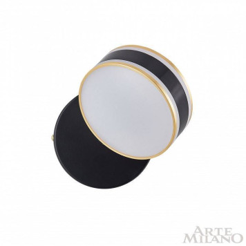 Бра Arte Milano Ferrara-71040 277599/1B BK/GD-6