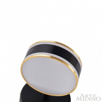 Бра Arte Milano Ferrara-71040 277599/1B BK/GD-9