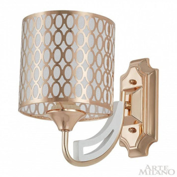 Бра Arte Milano Florentia-3387 303387/1W Wh/Gd-1