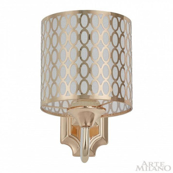 Бра Arte Milano Florentia-3387 303387/1W Wh/Gd-2