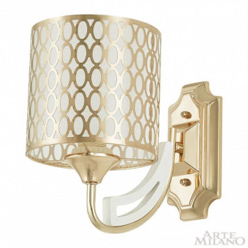 Бра Arte Milano Florentia-3387 303387/1W Wh/Gd-4