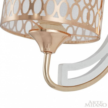 Бра Arte Milano Florentia-3387 303387/1W Wh/Gd-8