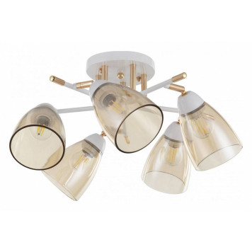 Потолочная люстра Arte Milano AMALFI-327410 327410/5 FG+WH