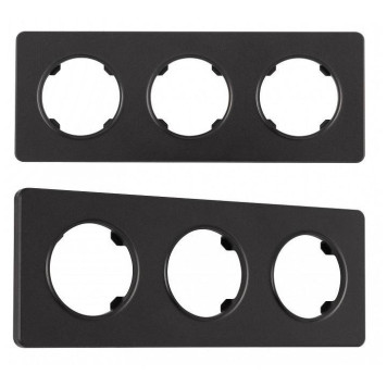 Рамка на 3 поста Arte Milano am-502.15 502.15-3.black