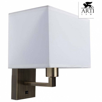 Бра Arte Lamp Hall A9248AP-1AB-1