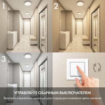 Накладной светильник Denkirs Plato DK6516-WH-5