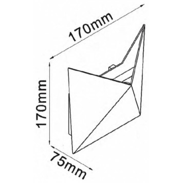 Накладной светильник DesignLed Tango GW-A816-7-BL-NW-2