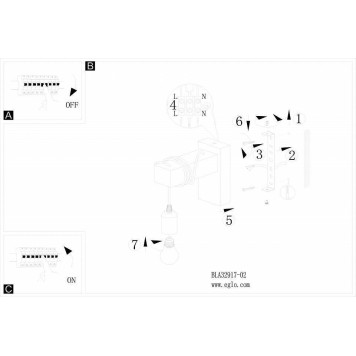 Бра Eglo ПРОМО Townshend 32917-1