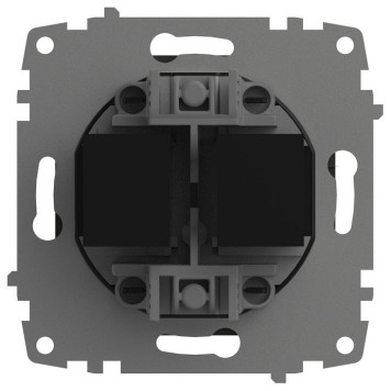 Розетка двойная Ethernet RJ-45 без рамки Elbi Eleсtriс Zena Vega 609-011100-248-3