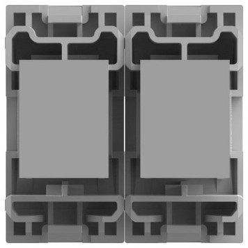 Розетка двойная Ethernet RJ-45 без рамки Elbi Eleсtriс Moda Vox 611-040232-248-3