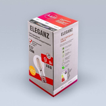 Лампа светодиодная Eleganz E27 9Вт 4500K 1403-2