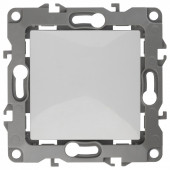 Выключатель одноклавишный без рамки Эра Эра 12 12-1101-01