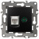 ТВ-розетка и розетка Ethernet RJ-45 без рамки Эра Эра 12 12-3110-05