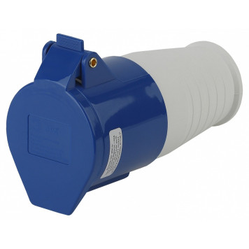 Розетка с заземлением Эра R-32-2P-PE-IP44