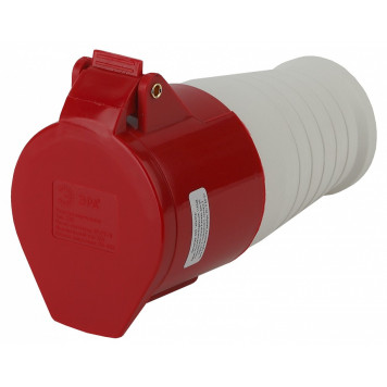 Розетка с заземлением Эра R-32-3P-PE-N-IP44