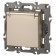 Розетка с заземлением и со шторкой, без рамки с крышкой Эра Эра Elegance 14-2103-04