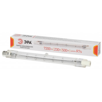 Лампа галогеновая Эра J118-500W-R7s-230V-1