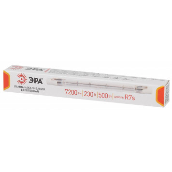 Лампа галогеновая Эра J118-500W-R7s-230V-3