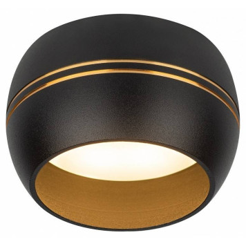 Накладной светильник Эра OL13 GX53 BK/GD Б0049036-1