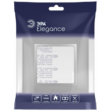 Рамка на 1 пост Эра Эра Elegance 14-5011-03-3