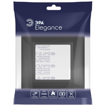 Рамка на 1 пост Эра Эра Elegance 14-5011-05-3