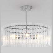Люстра на штанге Bogate apos;s Flamel 374/6 Smart хром