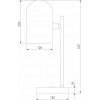 Настольная лампа декоративная Eurosvet Bambola 01164/1 латунь