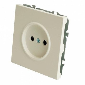 Розетка без заземления и с шторкой, без рамки Stekker RST16-5109-01 49876-2
