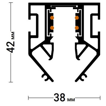 Трек встраиваемый Favourite Logica 1014-TB-200-7