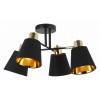 Люстра на штанге ILLUMICO Abelie IL6116-4COU-79 BK GD Abelie