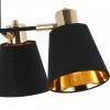 Люстра на штанге ILLUMICO Abelie IL6116-4COU-79 BK GD Abelie