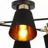 Люстра на штанге ILLUMICO Abelie IL6116-6COU-79 BK GD Abelie