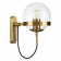 Бра Indigo Faccetta 13005/1W Bronze