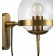 Бра Indigo Faccetta 13005/1W Bronze
