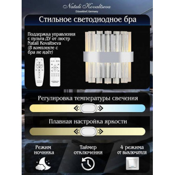 Накладной светильник Natali Kovaltseva ROYALTON LED LAMPS 81126/1W-5