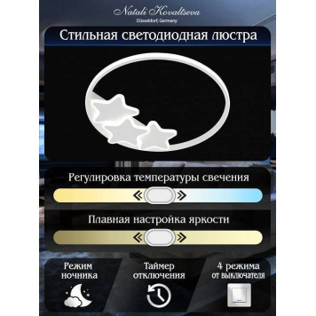 Накладной светильник Natali Kovaltseva Stars LED LAMPS 81180-7