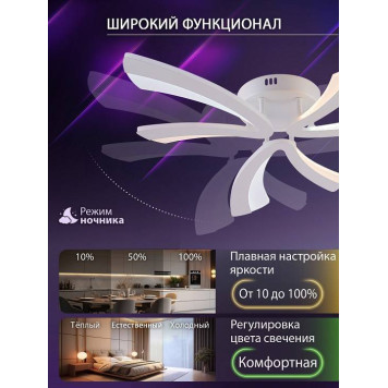 Потолочная люстра Natali Kovaltseva VIO LED LAMPS 81453-5