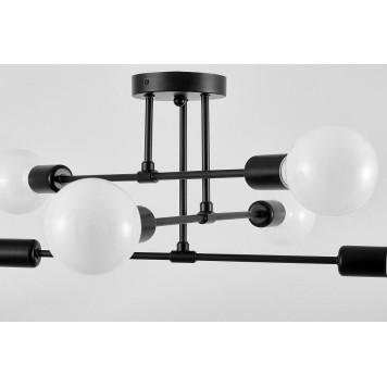 Люстра на штанге Lampit NOVA TC 2010-6 BK-3