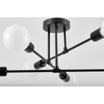 Люстра на штанге Lampit NOVA TC 2010-6 BK-4