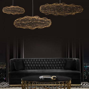 Подвесная люстра Loft it Cloud 10247/550 Gold-3