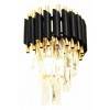 Накладной светильник LUMINA DECO Funneli LDW 6003-2 BK+F.GD