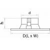 Рамка встраиваемая для светильника Lightstar Domino 214613