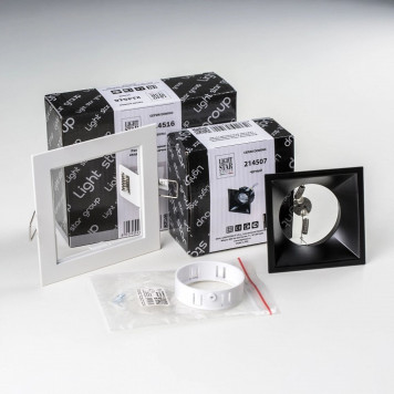 Встраиваемый светильник Lightstar Domino D51607WMOD-1