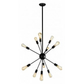 Люстра на штанге iLamp Spider Loft209-12B