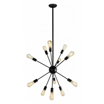 Люстра на штанге iLamp Spider Loft209-12B